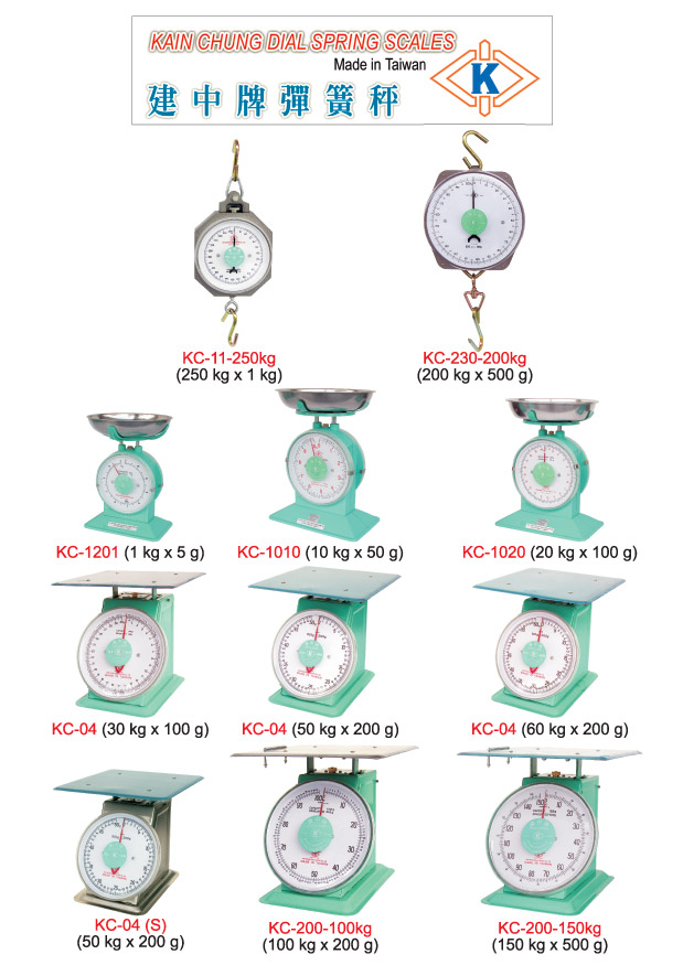 Spring Scale, BM Series, Spring Dial Scale, Made in Vietnam