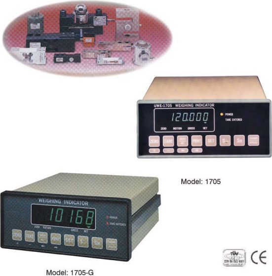1705, Weighing Indicator, Model 1705, Model 1705