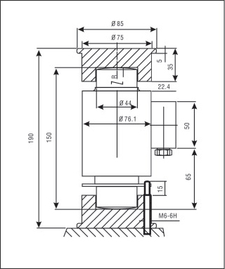 M-60 Series, Stainless Stell, Compression Load Cell